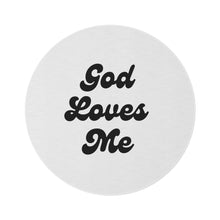 Load image into Gallery viewer, God’s Love | Round Rug
