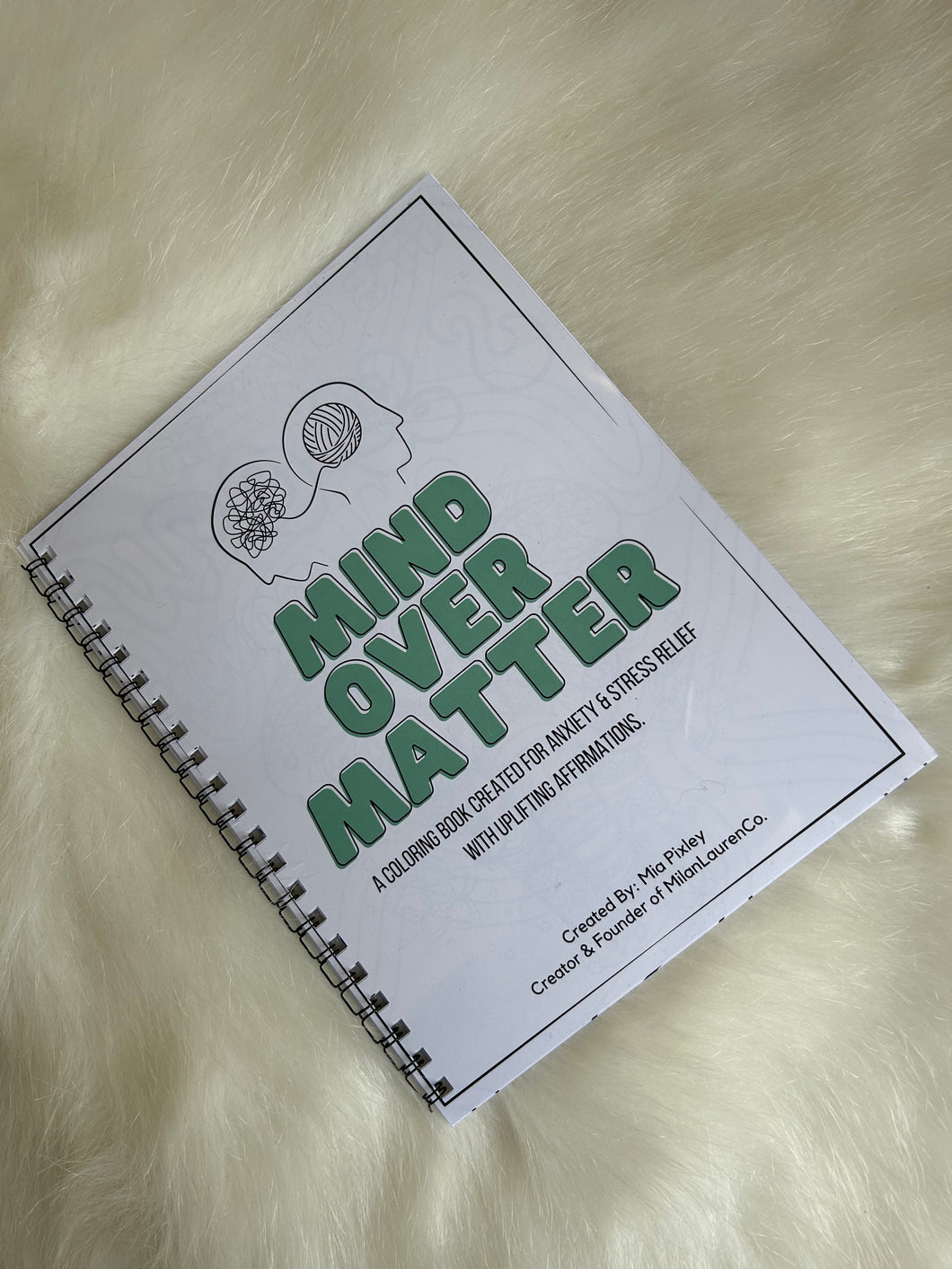 Printable Coloring Book - Mind Over Matter : PHYSICAL COPY