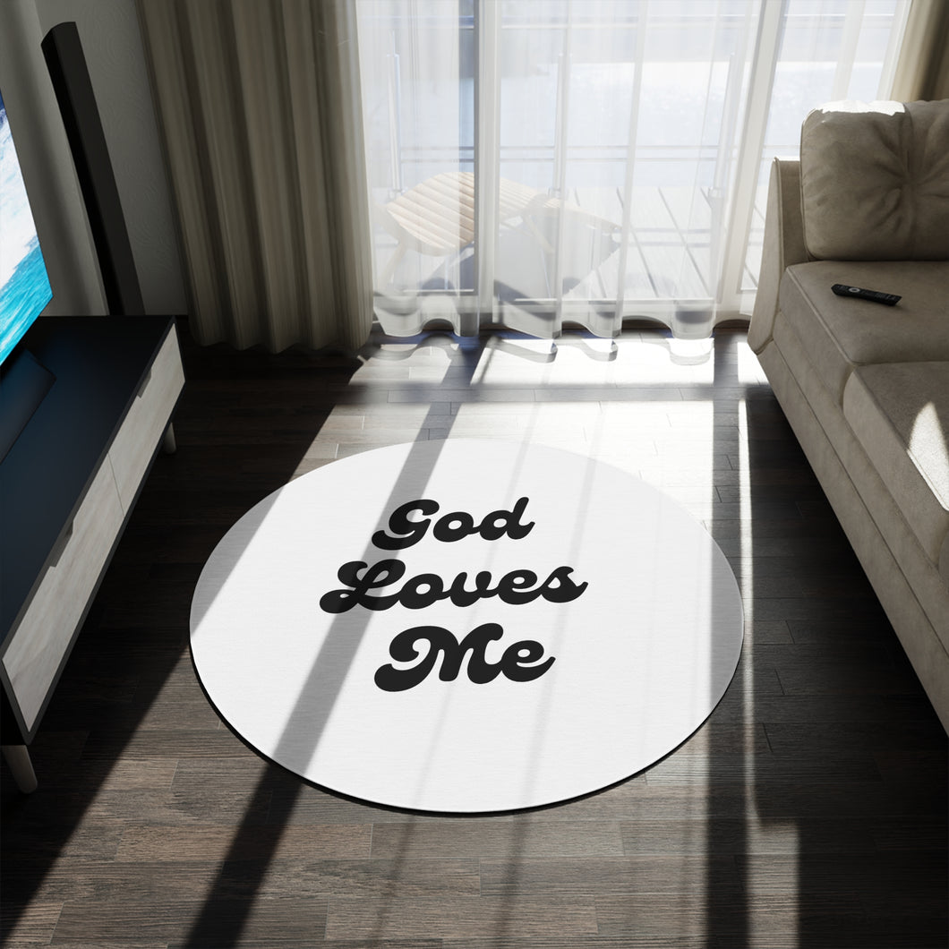God’s Love | Round Rug