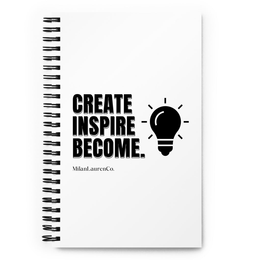 Create Spiral Notebook